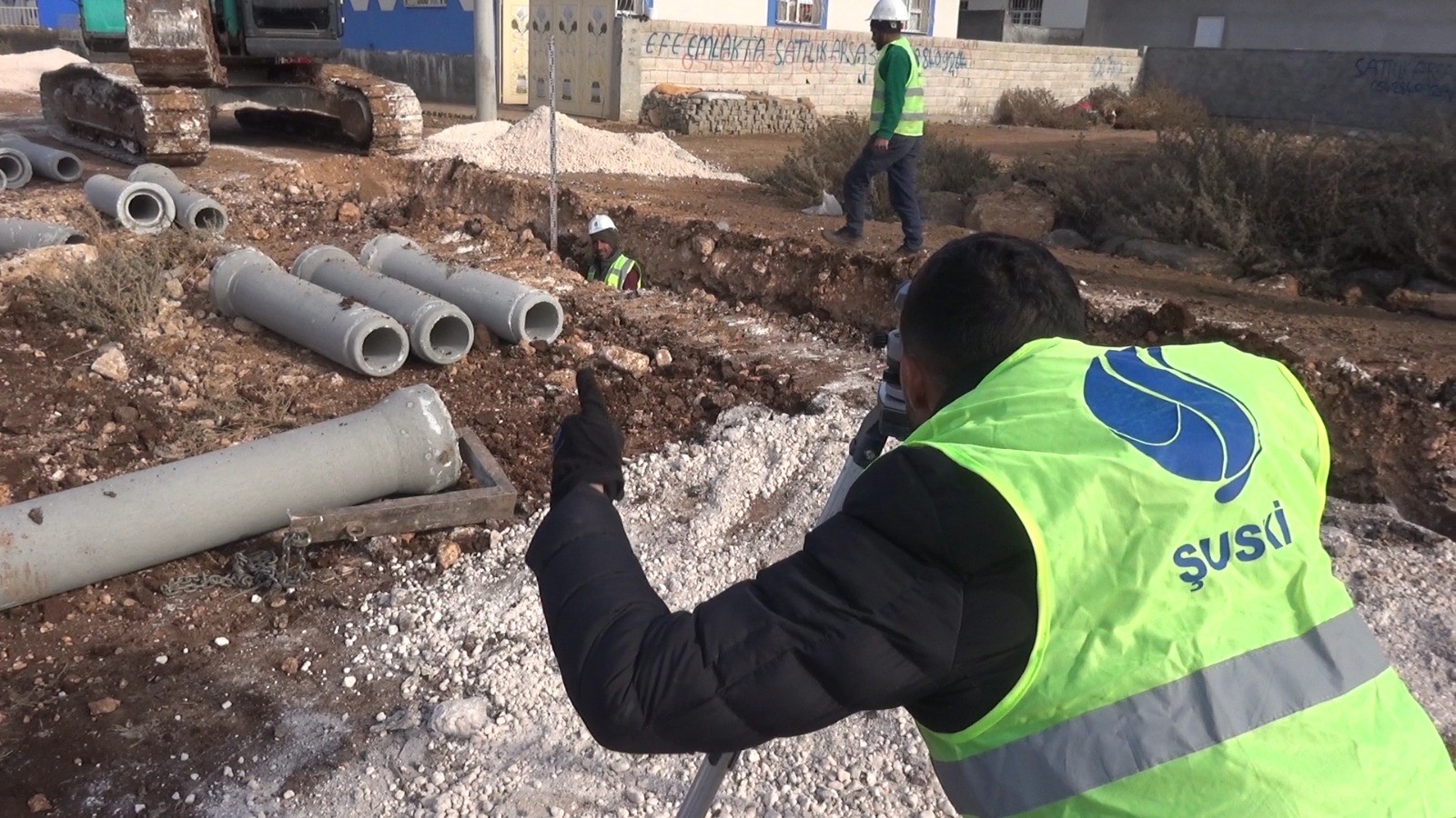 Viranşehir’de altyapı çalışmaları sürüyor