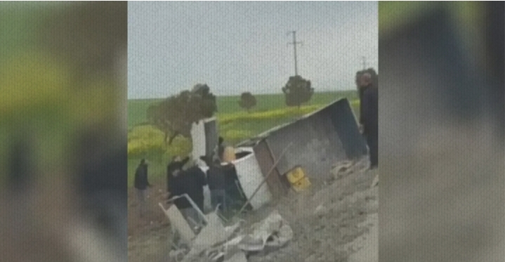 Şanlıurfa’da trafik kazası: Ceylanpınar-Viranşehir yolunda 4 işçi yaralandı!