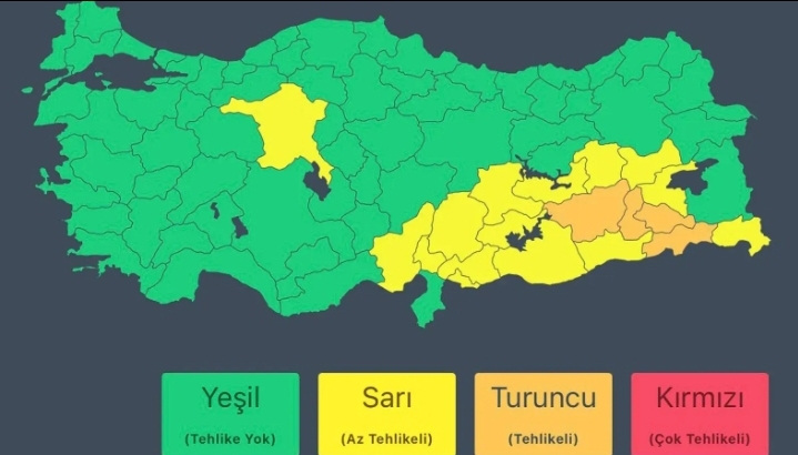 Meteoroloji’den, Şanlıurfa için sarı kod uyarısı!