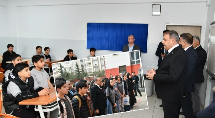 Şanlıurfa Valisi Şıldak haftanın ilk gününde okul ziyaretleri yaptı