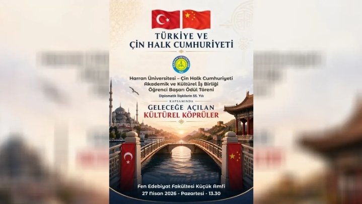 Harran Üniversitesi’nde Çin Ödüllü Yarışma: Kazananlara Şanghay Gezisi