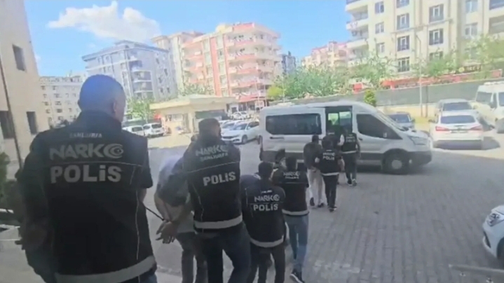 Şanlıurfa’da narkotik operasyonu: 13 tutuklama